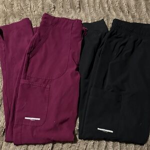 Skechers Women's Skinny Pants - Burgundy and Black